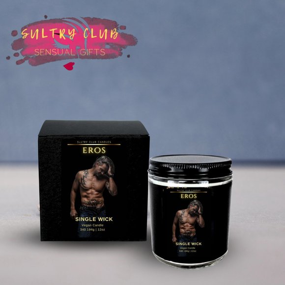 VERSACE EROS TYPE SINGLE WICK CANDLE - Picture 2 of 2